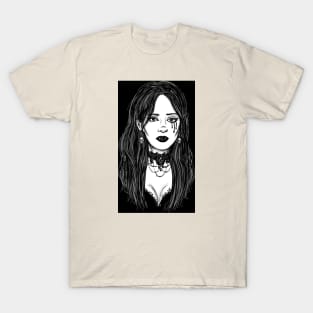 SEXY GOTH GIRL 5 T-Shirt